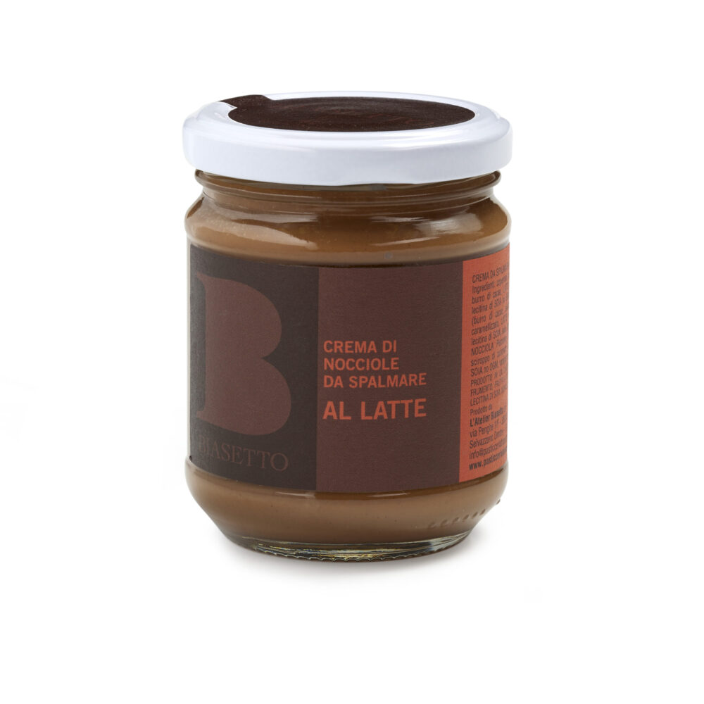 Crema da spalmare al latte con Nocciole