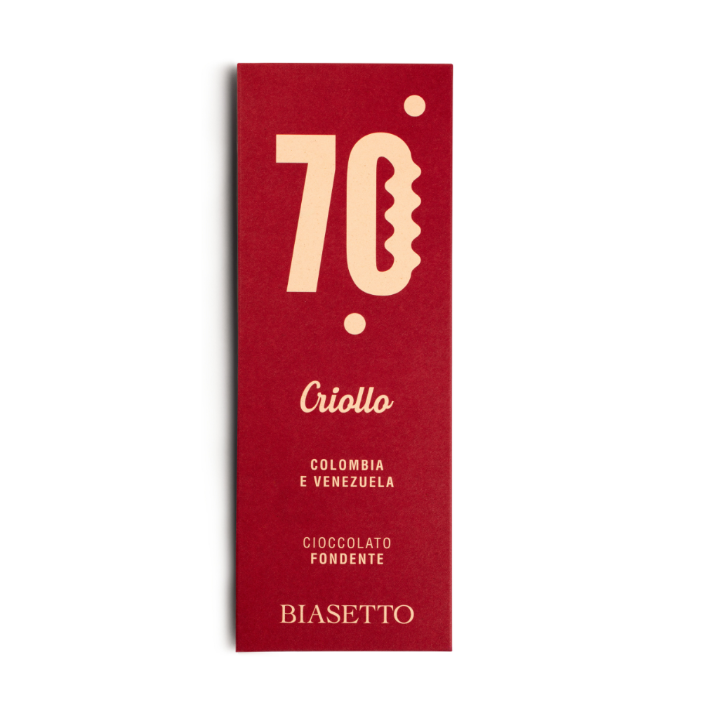 70% Criollo - Colombia e Venezuela - Cioccolato Fondente